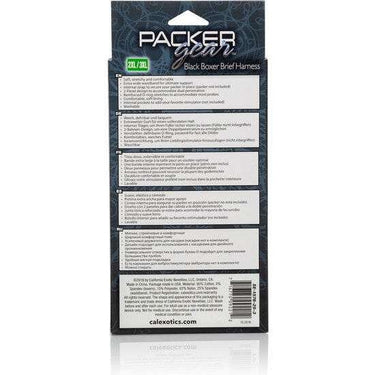 Imbracatura Boxer Packer Gear Nera, Comfort e Supporto Ottimali
